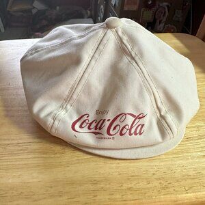 COKE COLA NEWSBOY HAT